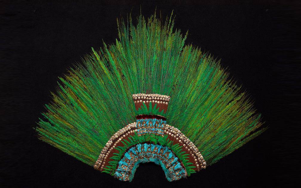 古代メキシコのケッツアルの羽根の被り物 ~400年以上前にオーストリアに渡ったアステカ帝国の宝物~