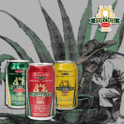 えぞ麦酒から日本初上陸！Pulque Hacienda 1881のプルケ3商品が新発売