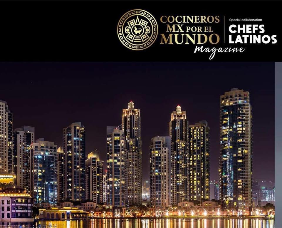 メキシコの料理雑誌「Cocineros MX por el Mundo 」が実施するコンクールにメキシコ大使館のヘルマン・オリーバシェフやCasa De Sarasaがノミネート
