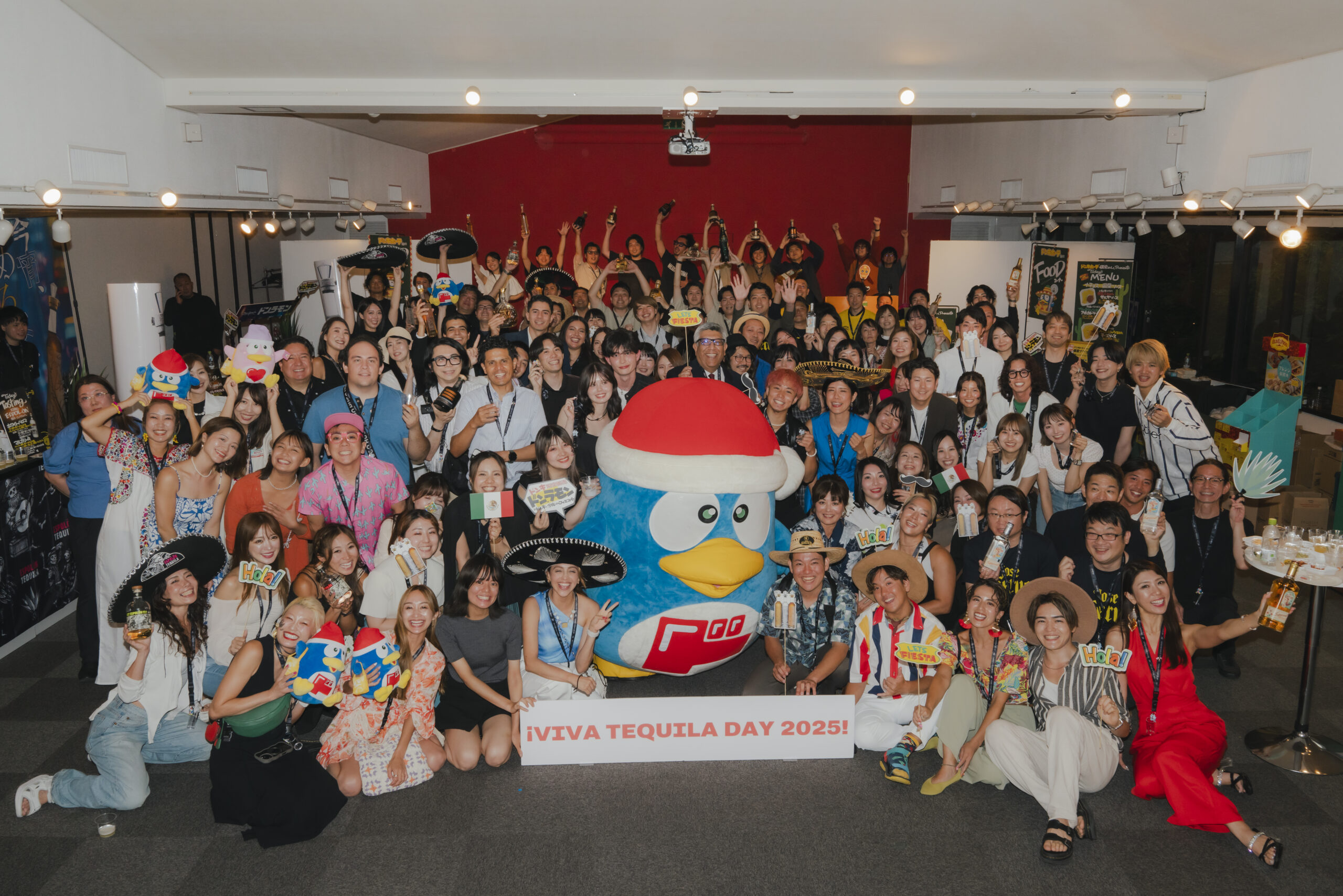 7月16日（水）にJUAST×ドン・キホーテが初共催！メキシコ大使館で「テキーラの日」記念パーティー「VIVA テキーラDAY 2025」を開催しました。